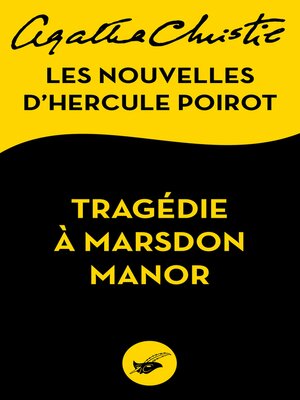 cover image of Tragédie à Marsdon Manor